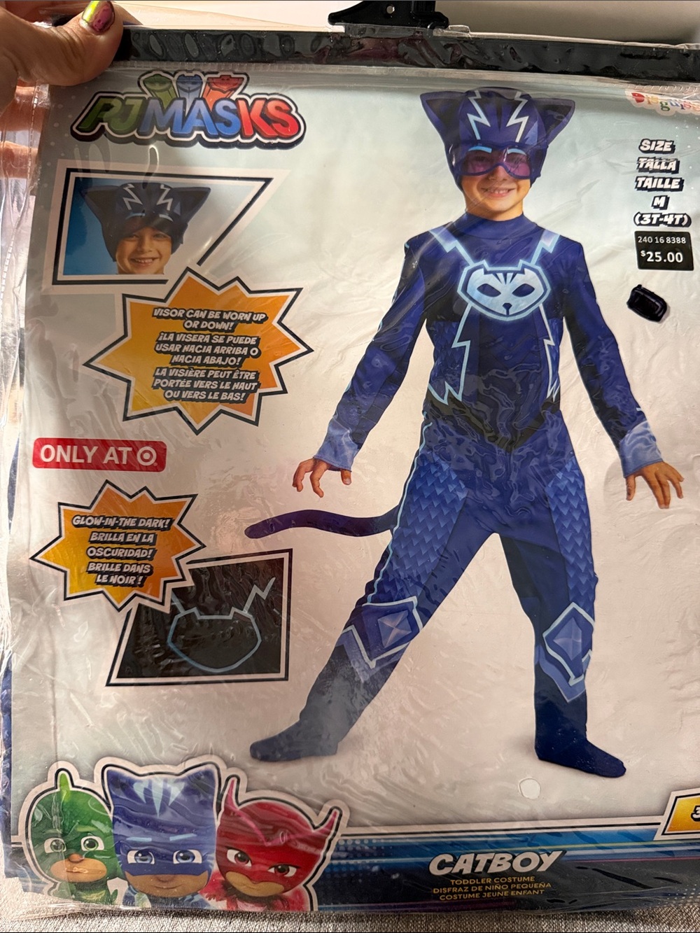 Catboy Kids Costume - Blue
